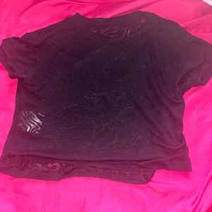 Lululemon veil crop top